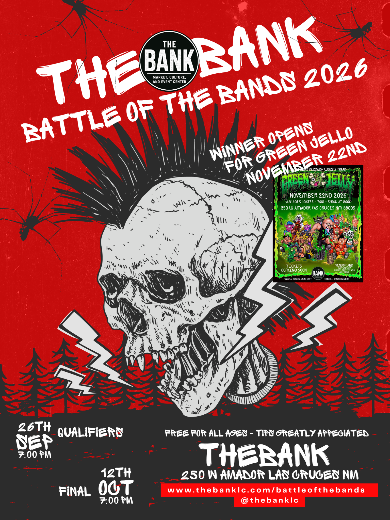 Battle of the Bands 2026 flyer
