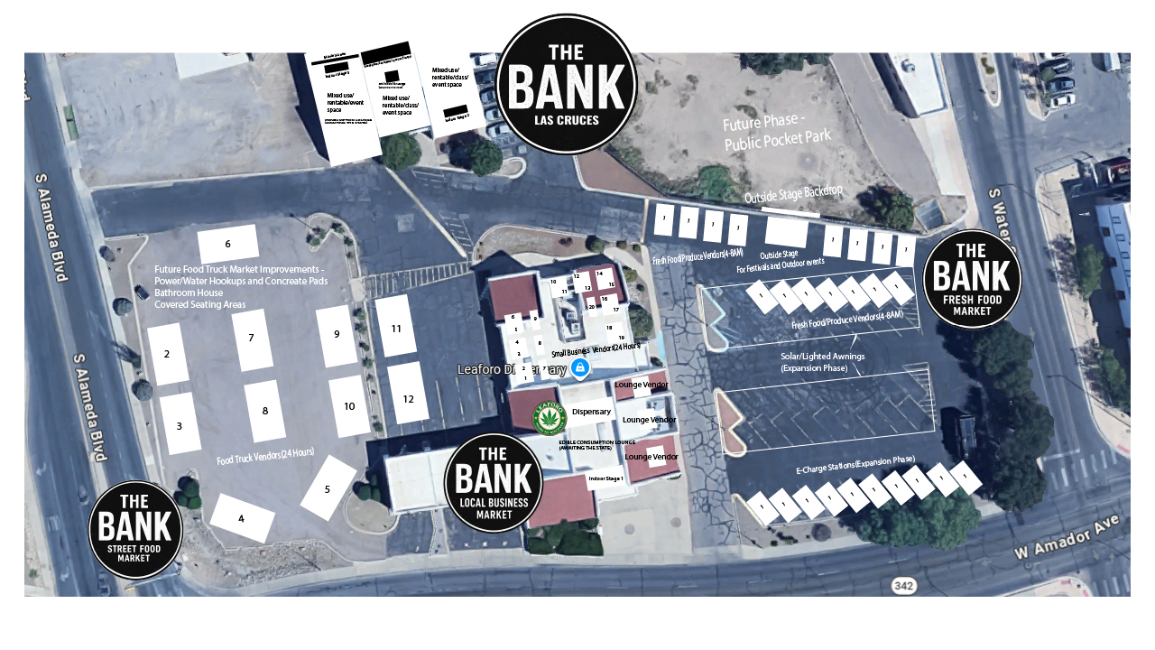 TheBank campus map